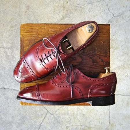 極上★(英)Ede&Ravenscroft 7.5E【★幻の4つのロイヤルワラント時代】1689ラスト/セミブローグ/イード&レベンスクロフト/CHEANEY★f003