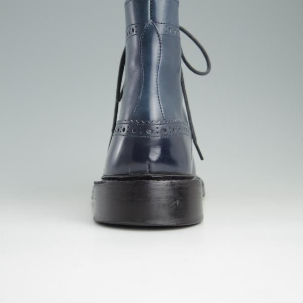 極上★トリッカーズ SIZE 8.5【貴重★阪急メンズ別注/M7527/ネイビー】カントリーブーツ/カーフ/紺/メンズ/Tricker's★f008