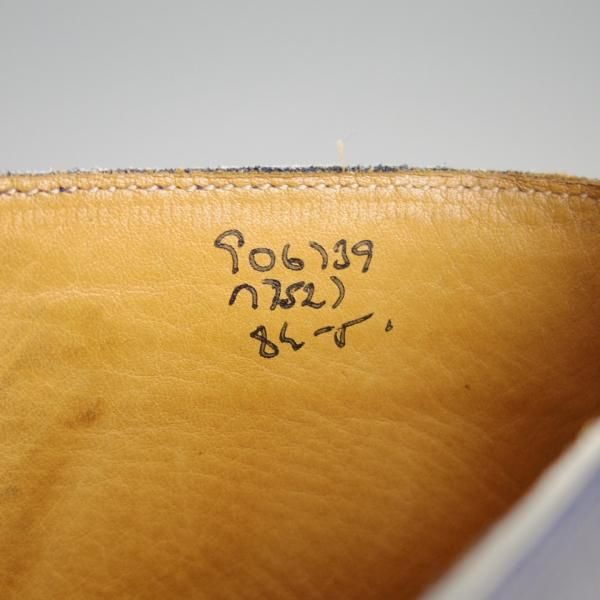 極上★トリッカーズ SIZE 8.5【貴重★阪急メンズ別注/M7527/ネイビー】カントリーブーツ/カーフ/紺/メンズ/Tricker's★f008