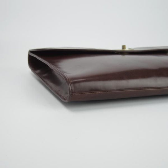 美品★(伊製)BROOKS BROTHERS【★レザー/ブリーフケース/ブルックスブラザーズ】メンズ/ビジネス/バッグ/黒/革/鞄★N5593