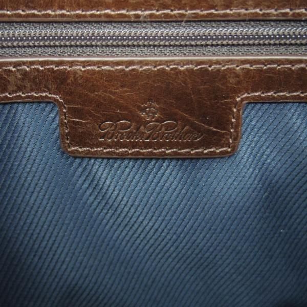 美品★(伊製)BROOKS BROTHERS【★レザー/ブリーフケース/ブルックスブラザーズ】メンズ/ビジネス/バッグ/黒/革/鞄★N5593