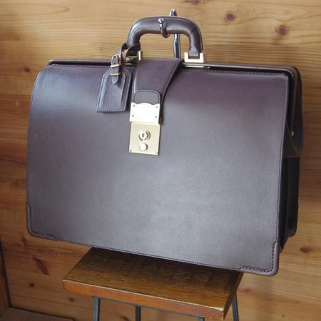 極上★ソメスサドル/SOMES SADDLE【定価129,600-★エグゼクティブ・ダレスバッグ】メンズ/ビジネス/バッグ/ブリーフケース/濃茶/鞄★N5596