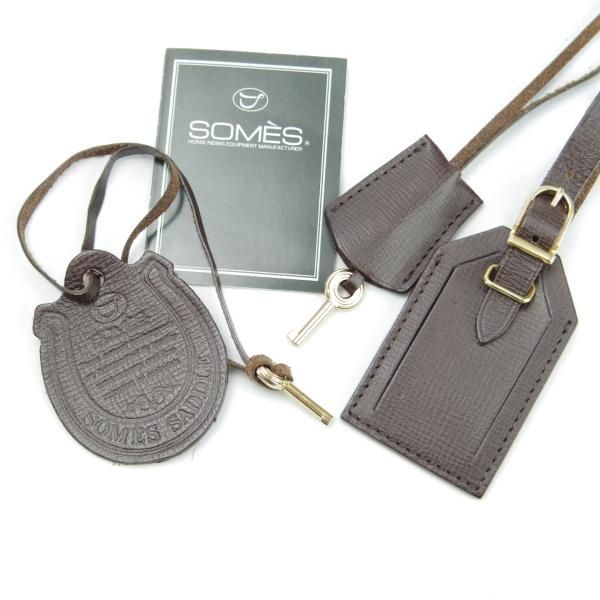極上★ソメスサドル/SOMES SADDLE【定価129,600-★エグゼクティブ・ダレスバッグ】メンズ/ビジネス/バッグ/ブリーフケース/濃茶/鞄★N5596