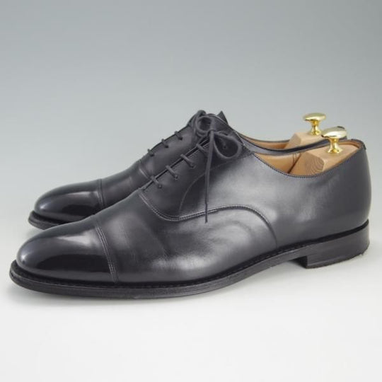 極上★チャーチ 100F/UK10【定価￥130,900-★コンサル/CONSUL】173ラスト/ストレートチップ/4都市/カーフ/黒/メンズ/Church's★f010