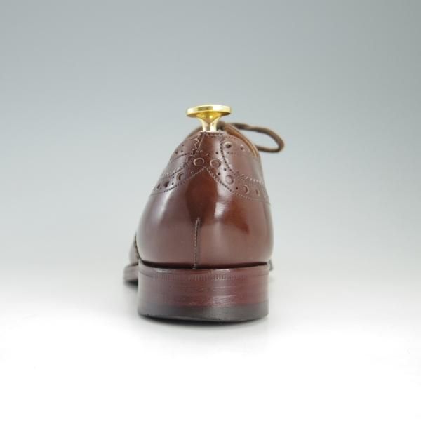 極上★チャーチ 65F/UK6.5【旧チャーチ★73ラスト/CHETWYND/チェットウィンド】3都市ロゴ/フルブローグ/カーフ/茶/メンズ/Church's★f011