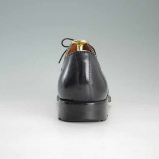 極上★スコッチグレイン SIZE 23.5【定価￥33,000-★シャインオアレイン/2776】ストレートチップ/カーフ/黒/SCOTCH GRAIN★f012