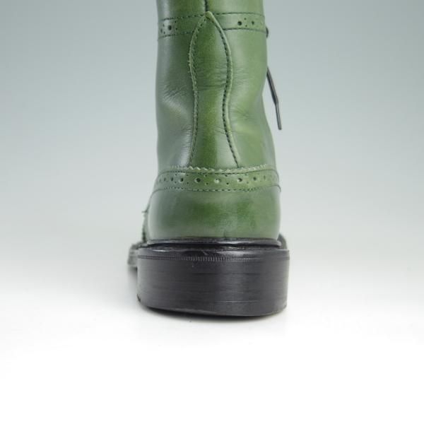 極上★トリッカーズ(レディース) SIZE 5【★カントリーブーツ/L5180】カーフ/緑/Tricker's★f017