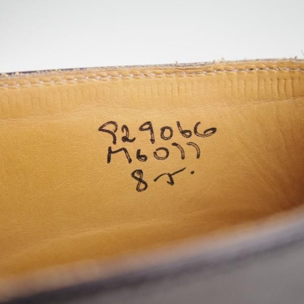 極美品★トリッカーズ SIZE 8【モデル定価￥88,000-★モンキーブーツ/ダイナイトソール仕様】M6077/カーフ/黒/メンズ/Tricker's★f018