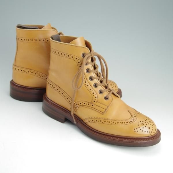 美品★トリッカーズ(レディース) SIZE 4.5【ダイナイトソール仕様★エイコンアンティーク】カントリーブーツ/L5180/Tricker's★f019