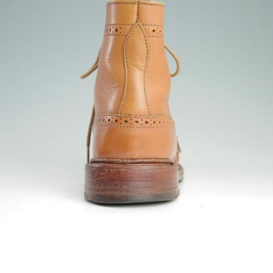 極上★トリッカーズ(レディース) SIZE 5【定価￥88,000-★MALTON/モールトン】カントリーブーツ/カーフ/茶/Tricker's★f020