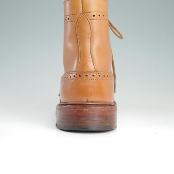 極上★トリッカーズ(レディース) SIZE 5【定価￥88,000-★MALTON/モールトン】カントリーブーツ/カーフ/茶/Tricker's★f020