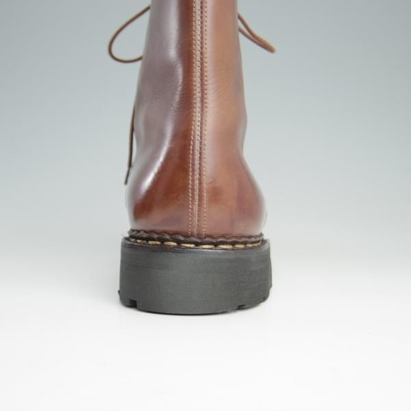 美品★パラブーツ SIZE 7【定価￥81,400-★ブーツ仕様のシャンボード/BEAULIEU】ボーリュー/リスレザー/マロン/MARRON/Paraboot★f021