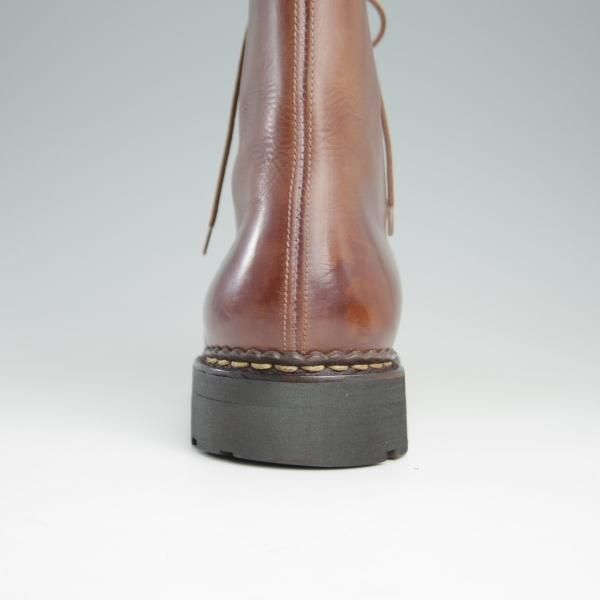 美品★パラブーツ SIZE 7【定価￥81,400-★ブーツ仕様のシャンボード/BEAULIEU】ボーリュー/リスレザー/マロン/MARRON/Paraboot★f021