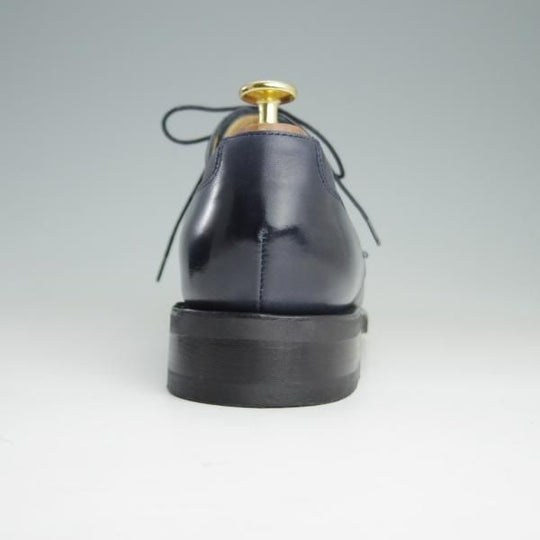 極美品★パラブーツ SIZE 7.5【定価￥77,000-★ドレス仕様シャンボード/バーニーズNY別注】Uチップ/カーフ/紺/CHAMBORD/Paraboot★f022