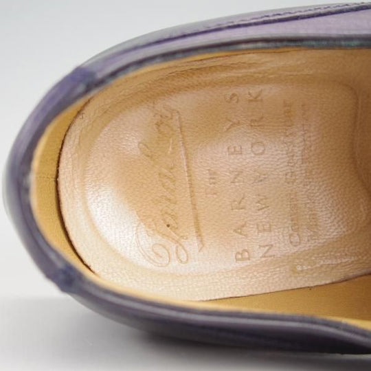 極美品★パラブーツ SIZE 7.5【定価￥77,000-★ドレス仕様シャンボード/バーニーズNY別注】Uチップ/カーフ/紺/CHAMBORD/Paraboot★f022