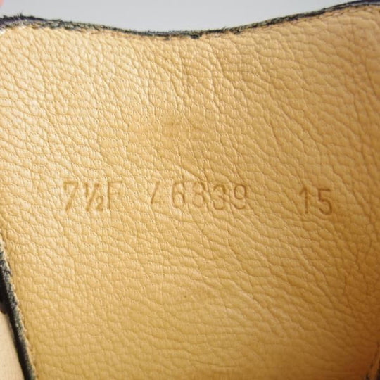 極美品★パラブーツ SIZE 7.5【定価￥77,000-★ドレス仕様シャンボード/バーニーズNY別注】Uチップ/カーフ/紺/CHAMBORD/Paraboot★f022