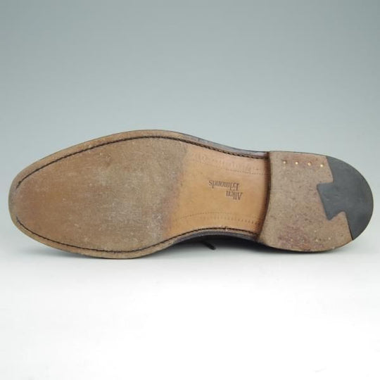 美品★(米)アレンエドモンズ 9E【定価10万円以上★コードバン仕様/CAMBRIDGE】フルブローグ/赤茶/メンズ/ALLEN EDMONDS★f024