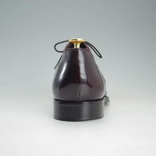 極上★(伊製)Cerbero/チェルベロ SIZE 41.5【★ストレートチップ】カーフ/赤茶/メンズ★f029