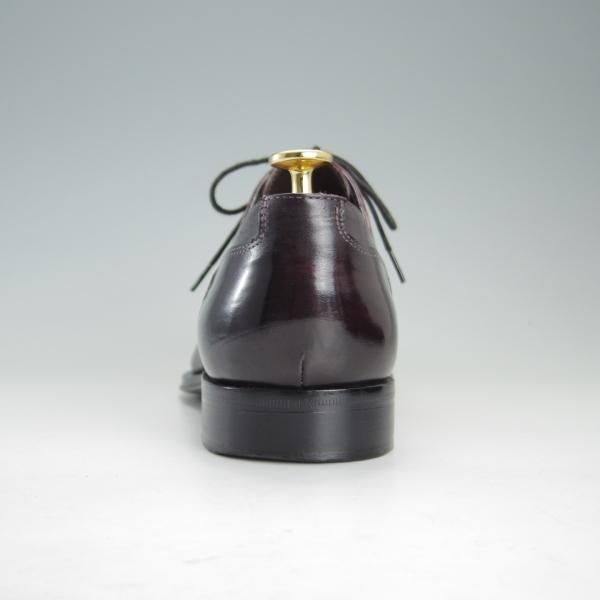 極上★(伊製)Cerbero/チェルベロ SIZE 41.5【★ストレートチップ】カーフ/赤茶/メンズ★f029