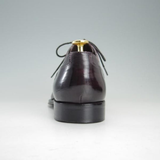 極上★(伊製)Cerbero/チェルベロ SIZE 41.5【★ストレートチップ】カーフ/赤茶/メンズ★f029