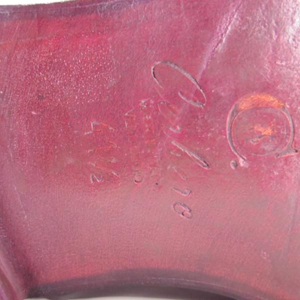 極上★(伊製)Cerbero/チェルベロ SIZE 41.5【★ストレートチップ】カーフ/赤茶/メンズ★f029