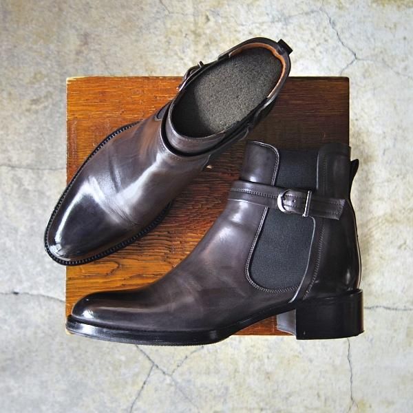 美品★(仏)サルトル(レディース) SIZE 37.5【定価10万円程度★サイドゴアブーツ/PARMAレザー】SR2803/黒/SARTORE★f030