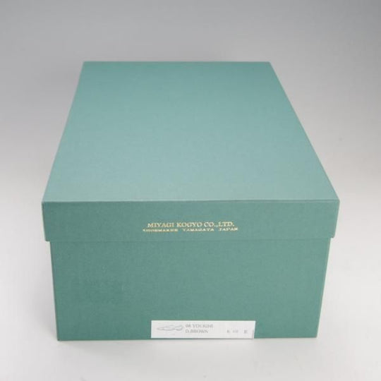 美品★宮城興業 6.5E【定価￥79,920-★コードバン仕様/クォーターブローグ/YOUKIHI】赤茶/World Footwear Gallery/MIYAGI KOGYO★f032