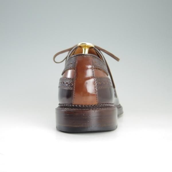 【極美品】シェットランドフォックス　コブラヴァンプ　　赤茶 8 極上☆シェットランドフォックス SIZE 8【水染めコードバン仕様