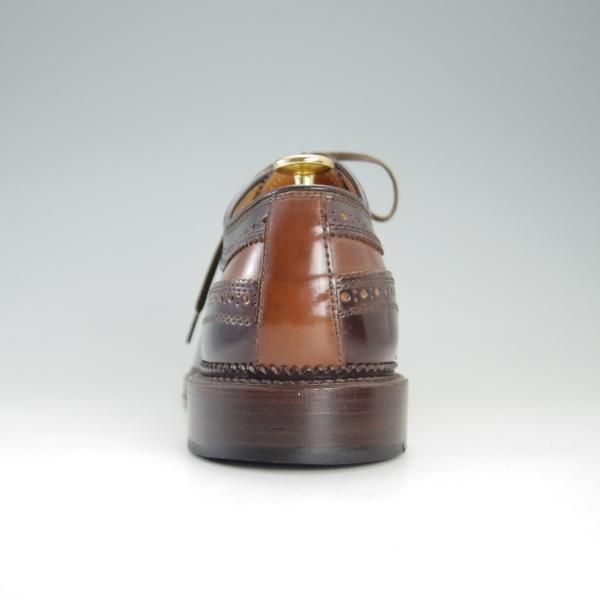 極上★シェットランドフォックス SIZE 8【水染めコードバン仕様★ロングウイング/ASTRIA/3069】ウイングチップ/Shetlandfox★f033