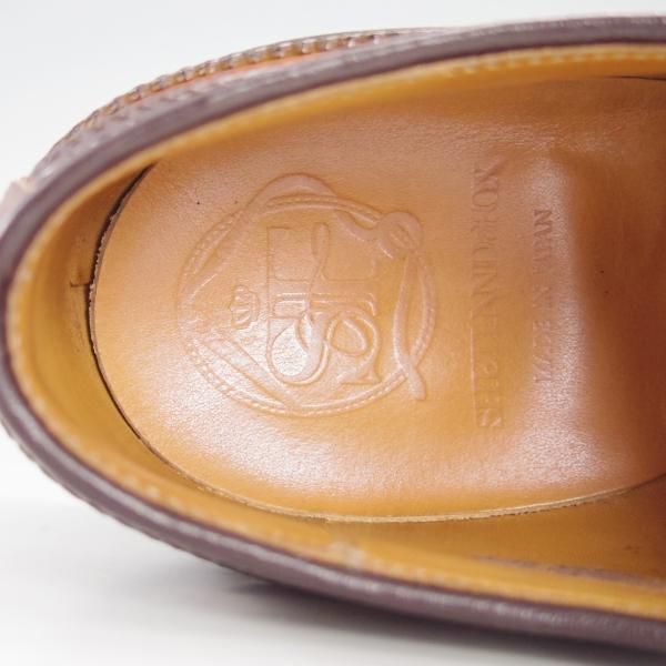 極上★シェットランドフォックス SIZE 8【水染めコードバン仕様★ロングウイング/ASTRIA/3069】ウイングチップ/Shetlandfox★f033