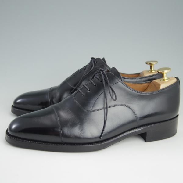 極上★(スペイン製)YANKO/ヤンコ SIZE 5.5【グッドイヤーウェルテッド製法★ストレートチップ】14575/カーフ/黒/メンズ★f036