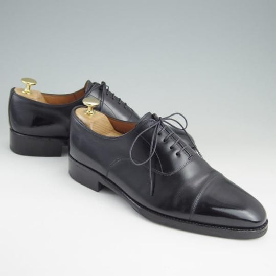 極上★(スペイン製)YANKO/ヤンコ SIZE 5.5【グッドイヤーウェルテッド製法★ストレートチップ】14575/カーフ/黒/メンズ★f036