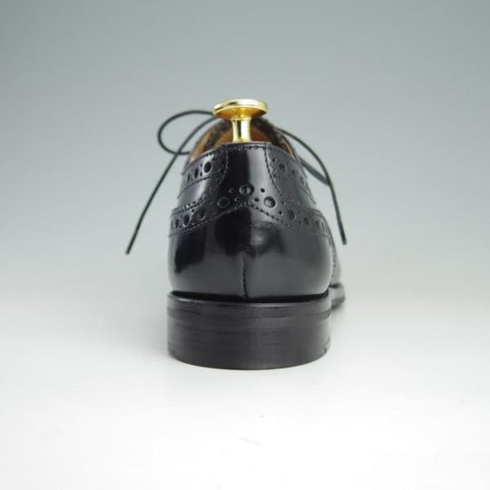 極美品★チャーチ(レディース) SIZE 38【定価￥86,900-★バーウッド/BURWOOD WG】ポリッシュドバインダーカーフ/黒/Church's★f037