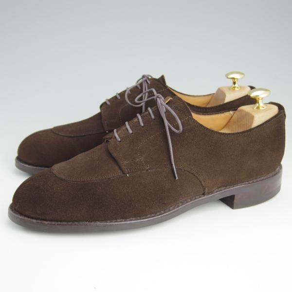 極上★ロイドフットウェア SIZE 8.5【貴重★(英)ホワイト社製/ダイナイトソール仕様】Uチップ/スエード/濃茶/Lloyd's/Lloyd Footwear★f038