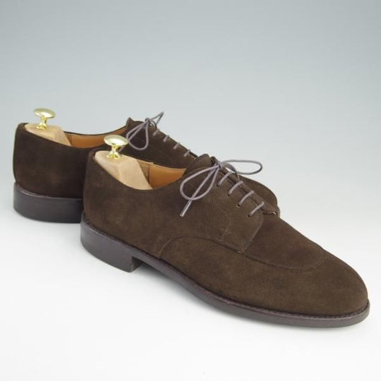 極上★ロイドフットウェア SIZE 8.5【貴重★(英)ホワイト社製/ダイナイトソール仕様】Uチップ/スエード/濃茶/Lloyd's/Lloyd Footwear★f038