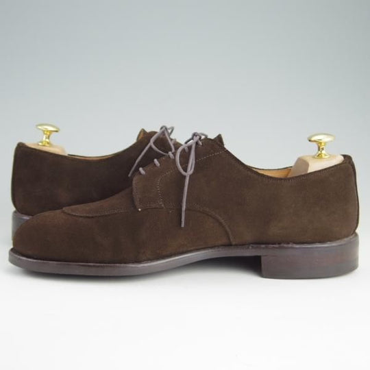 極上★ロイドフットウェア SIZE 8.5【貴重★(英)ホワイト社製/ダイナイトソール仕様】Uチップ/スエード/濃茶/Lloyd's/Lloyd Footwear★f038