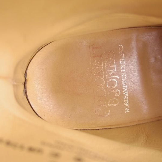 極上★クロケット&ジョーンズ 6E【定価￥95,040-★ジェームス・ボンド着用モデル(007スペクター)/NORTHCOTE】黒/Crockett&Jones★f039