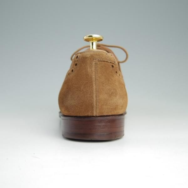 極上★クロケット&ジョーンズ 9.5E【定価￥86,900-★WESTFIELD/ウエストフィールド】341ラスト/セミブローグ/茶/Crockett&Jones★f040