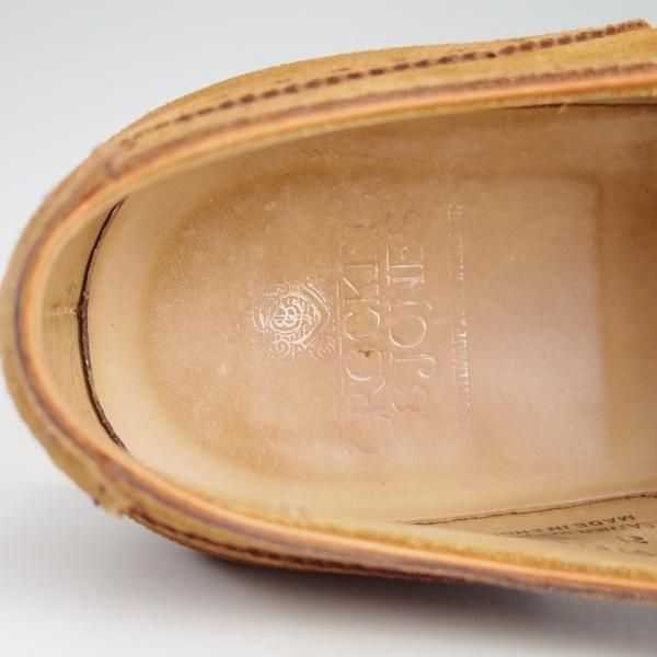 極上★クロケット&ジョーンズ 9.5E【定価￥86,900-★WESTFIELD/ウエストフィールド】341ラスト/セミブローグ/茶/Crockett&Jones★f040