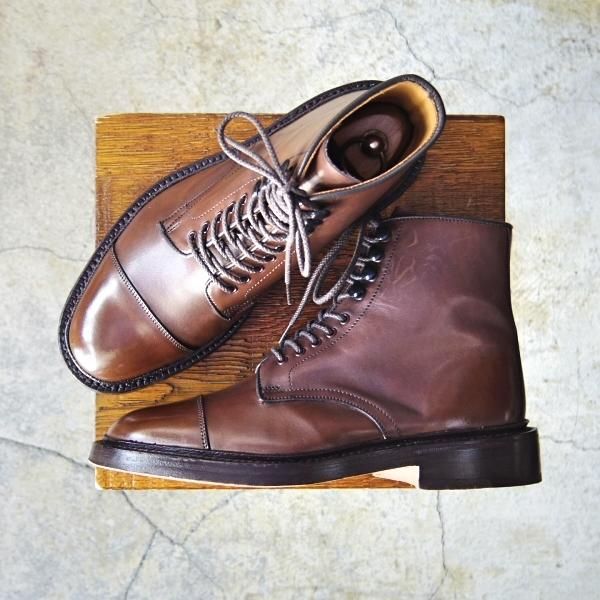 極美品☆トリッカーズ SIZE 5.5【☆レースアップブーツ/M7624