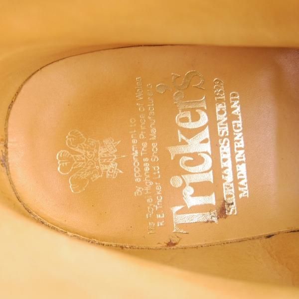 極美品★トリッカーズ SIZE 5.5【★レースアップブーツ/M7624】カントリーブーツ/コーヒーバーニッシュ/濃茶/メンズ/Tricker's★f045