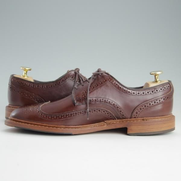 新品★(米)アレンエドモンズ 8D【貴重★フルブローグ/クロムエクセルレザー】Alumnus/ウイングチップ/茶/ホーウィン/ALLEN EDMONDS★f046
