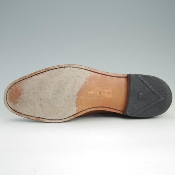 美品★(米)アレンエドモンズ 10.5D【定価￥75,900-★Strand/ストランド】セミブローグ/カーフ/WALNUT/茶/ALLEN EDMONDS★f047