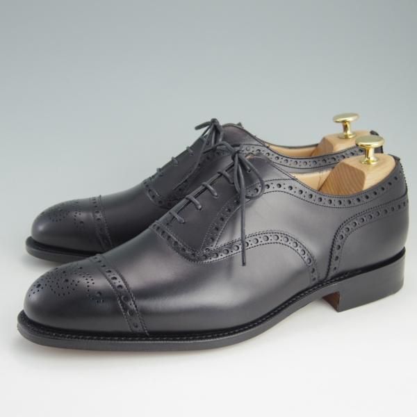 新品★チャーチ 90G/UK9【定価￥96,800-★ディプロマット/DIPLOMAT】173ラスト/5都市ロゴ/セミブローグ/黒/メンズ/Church's★f050