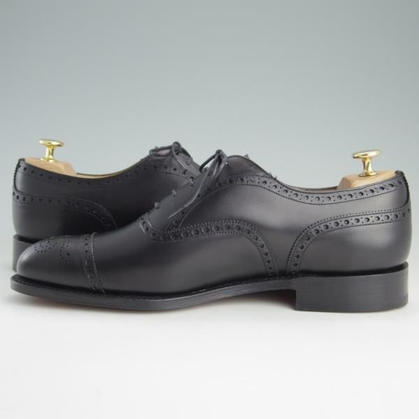 新品★チャーチ 90G/UK9【定価￥96,800-★ディプロマット/DIPLOMAT】173ラスト/5都市ロゴ/セミブローグ/黒/メンズ/Church's★f050