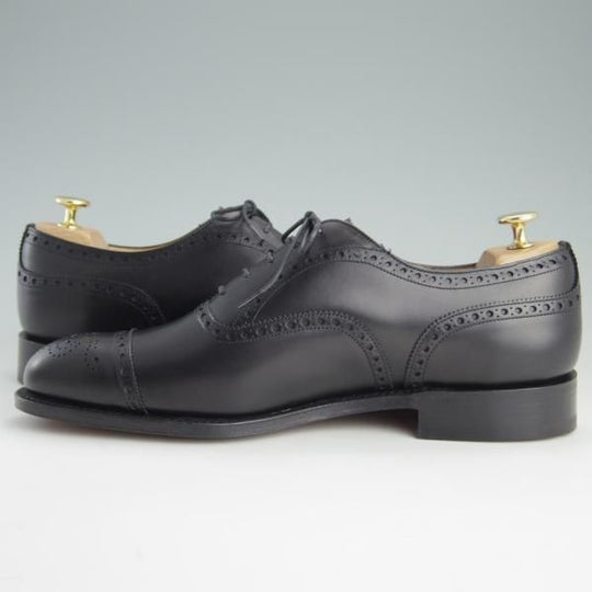 新品★チャーチ 90G/UK9【定価￥96,800-★ディプロマット/DIPLOMAT】173ラスト/5都市ロゴ/セミブローグ/黒/メンズ/Church's★f050