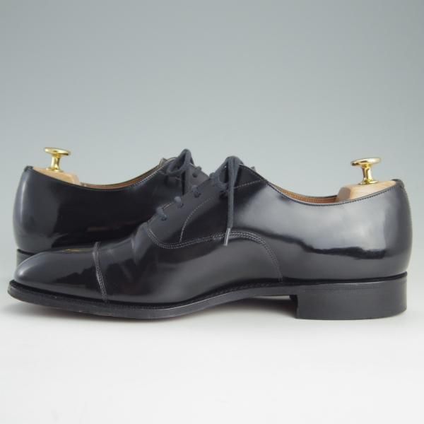 極美品★チャーチ 80F/UK8【旧チャーチ★コンサル同仕様/ブックバインダーカーフ】73ラスト/3都市ロゴ/BALMORAL/黒/Church's★f051