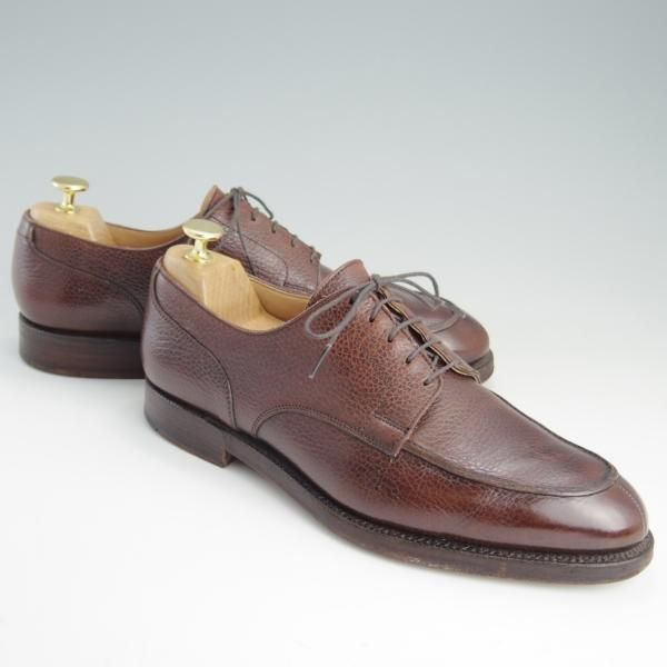 極上★クロケット&ジョーンズ UK8.5/US9D【貴重★ブルックスブラザーズ別注/Peal&co】325ラスト/Uチップ/茶/メンズ/Crockett&Jones★f053