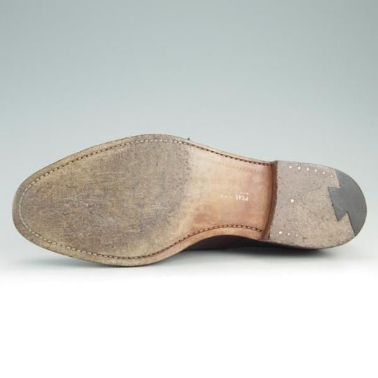 極上★クロケット&ジョーンズ UK8.5/US9D【貴重★ブルックスブラザーズ別注/Peal&co】325ラスト/Uチップ/茶/メンズ/Crockett&Jones★f053