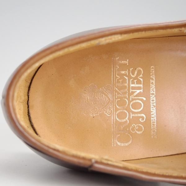 極上★クロケット&ジョーンズ 5.5E【定価￥86,900-★CAVENDISH 2/キャベンディッシュ2】タッセルローファー/カーフ/Crockett&Jones★f054